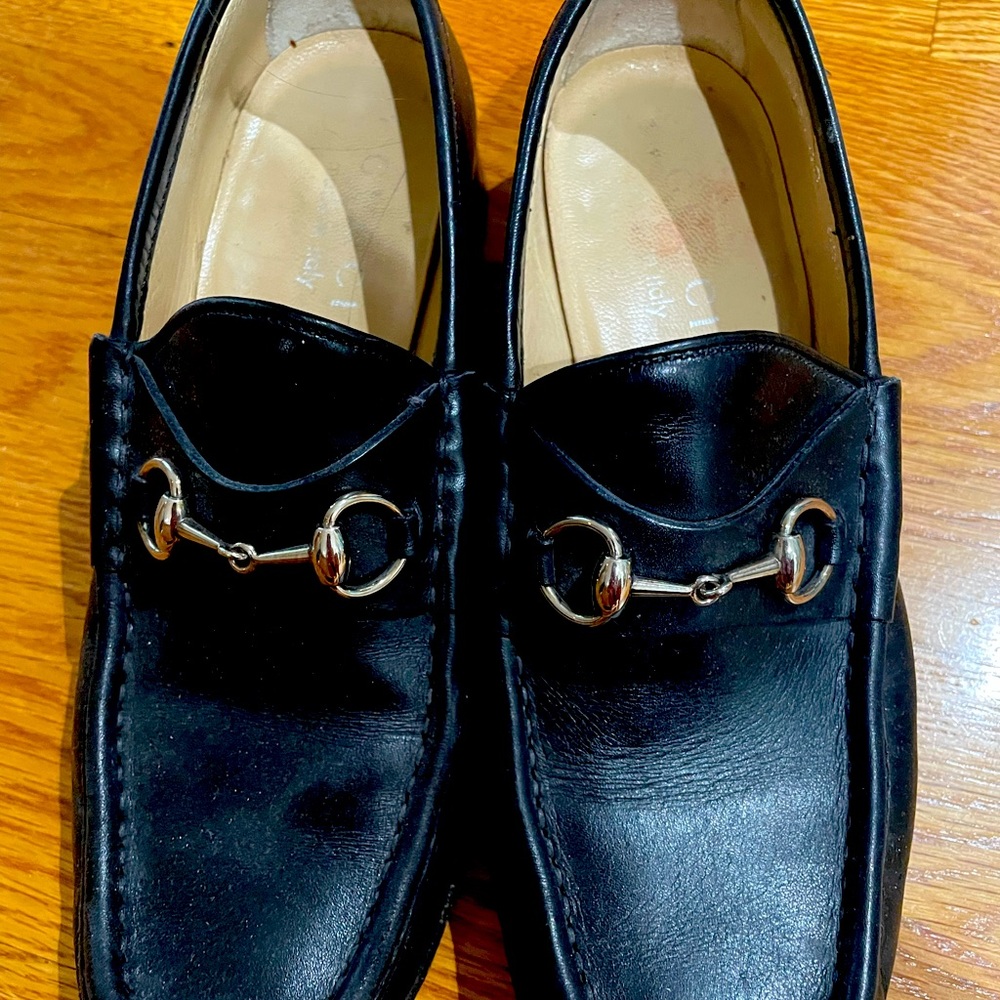 Gucci loafers 6.5 Black